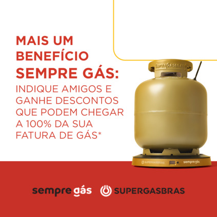 Sempre Gas Indique amigos e ganhe desconto