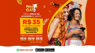 promoção de carnaval pedir gas