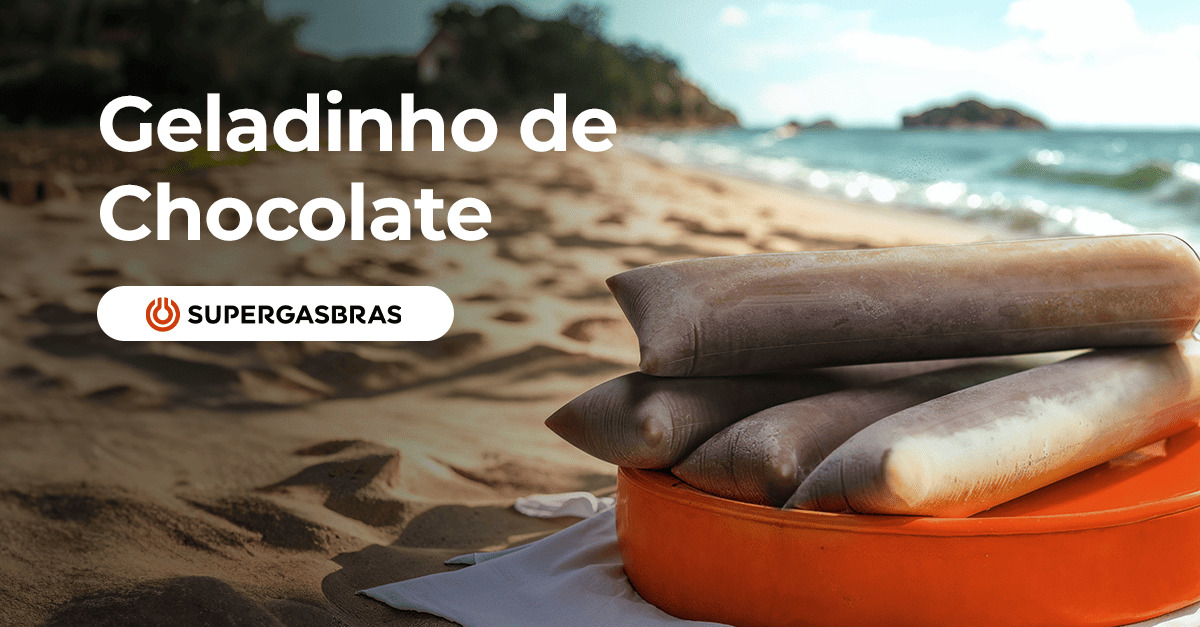 Aproveite a receita de geladinho de chocolate que a Supergasbras preparou para você se refrescar nesse verão!