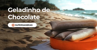 Aproveite a receita de geladinho de chocolate que a Supergasbras preparou para você se refrescar nesse verão!