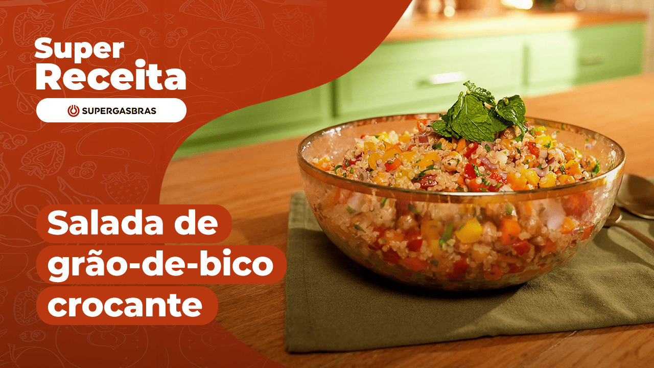 Confira essa receita de grão-de-bico que a Supergasbras preparou para você!