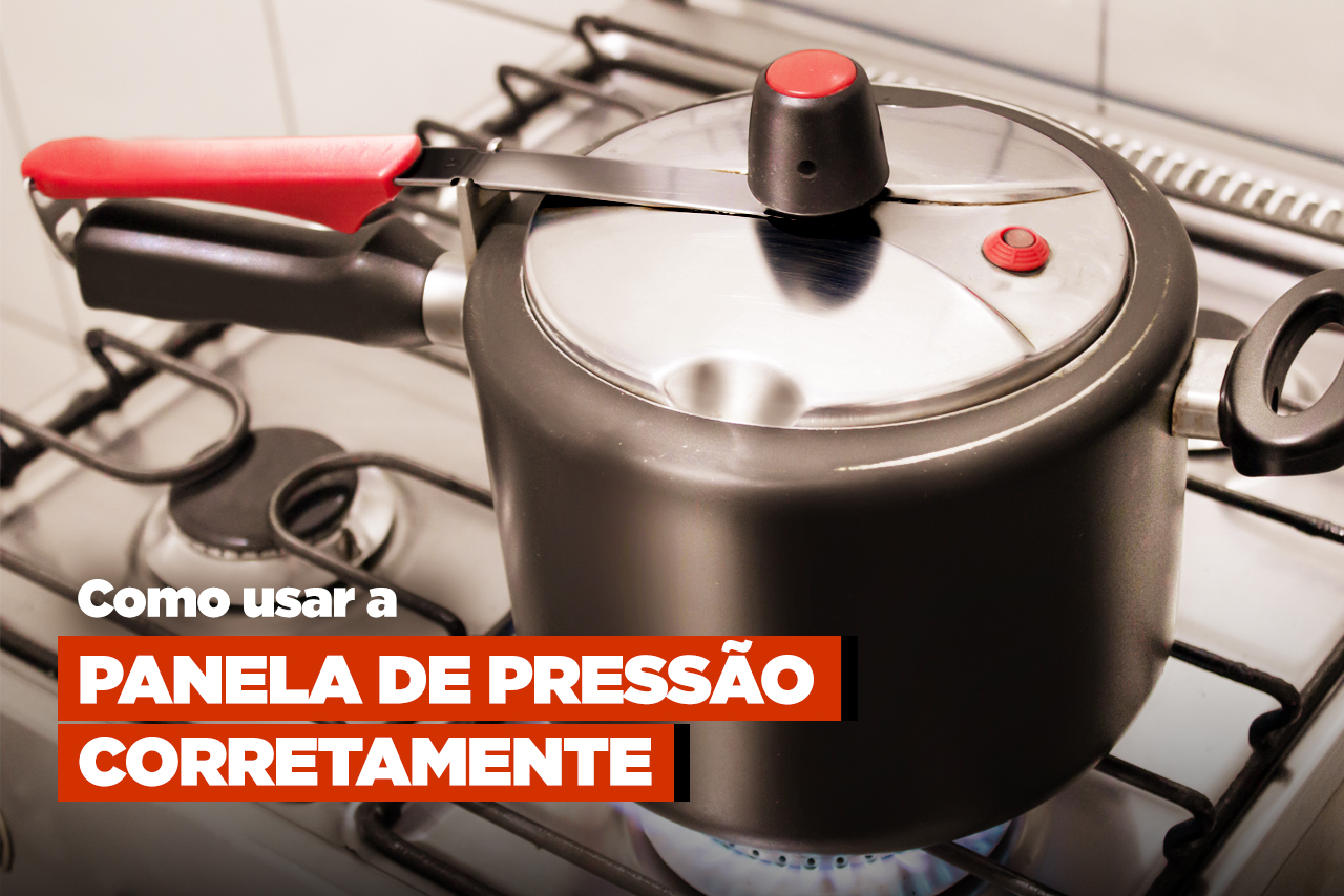 Como usar panela de pressão em 6 passos