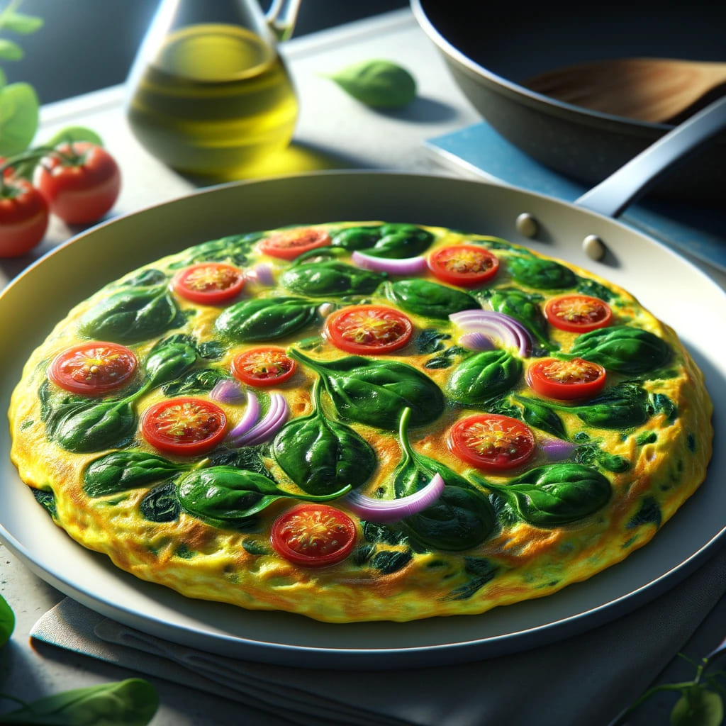 Omelete de legumes