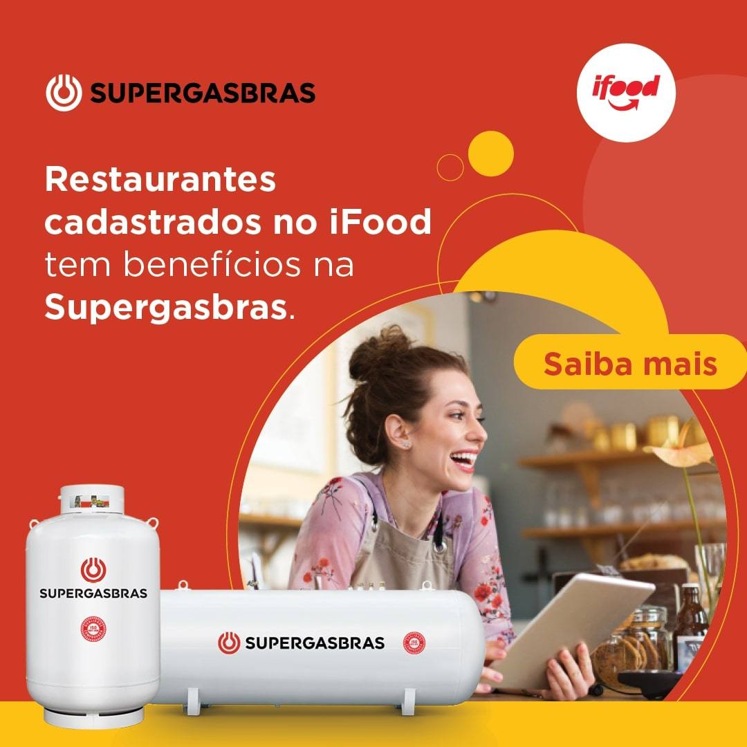 Tem um restaurante cadastrado no iFood? Conheça a parceria com a Supergasbras!