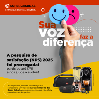 Sorteio Pesquisa de Satisfação 2025