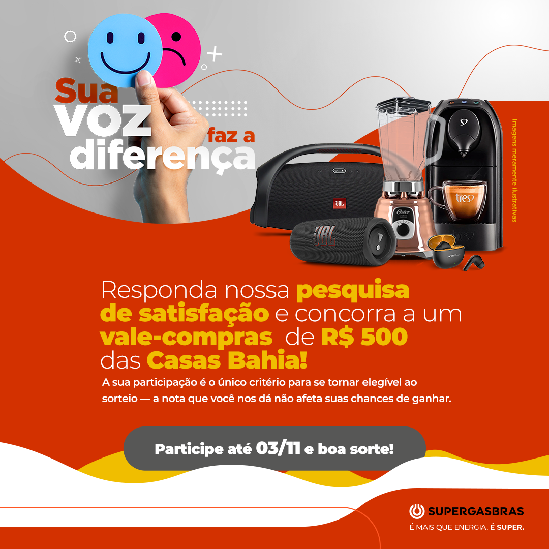 Premiação sorteio NPS SGI